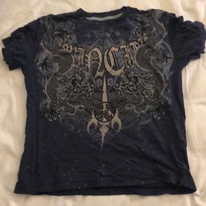 Navy Blue Design T-Shirt